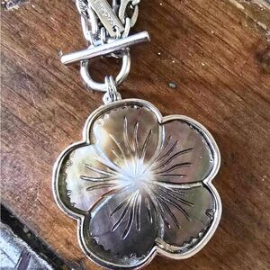 Vintage Cookie Lee Flower Necklace